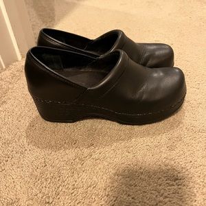 Black clogs